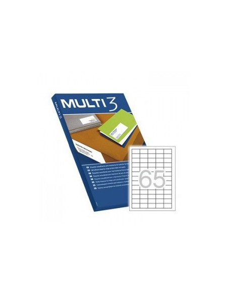 Etiquetas 38x21,2 Multi3 500 Folhas A4 32500un