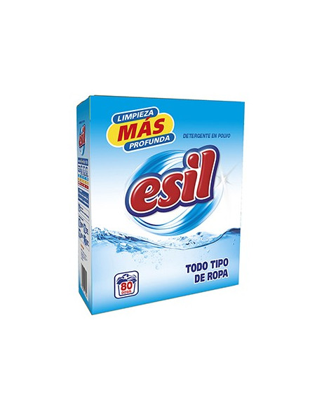 Detergente em Pó Máquina Roupa Esil 80 Doses 5,20kg