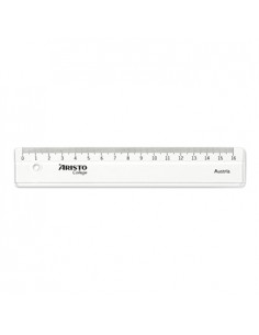 Régua Plástico Cristal 16cm Aristo Geocollege AR23017