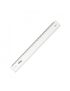 Régua Plástico Cristal 30cm Aristo Geocollege AR23030