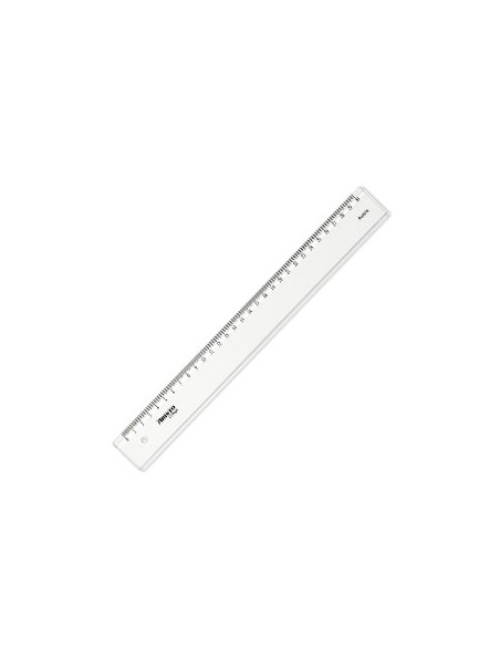 Régua Plástico Cristal 30cm Aristo Geocollege AR23030