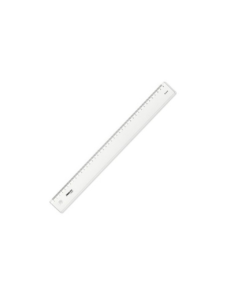 Régua Plástico Cristal 40cm Aristo Geocollege AR23040