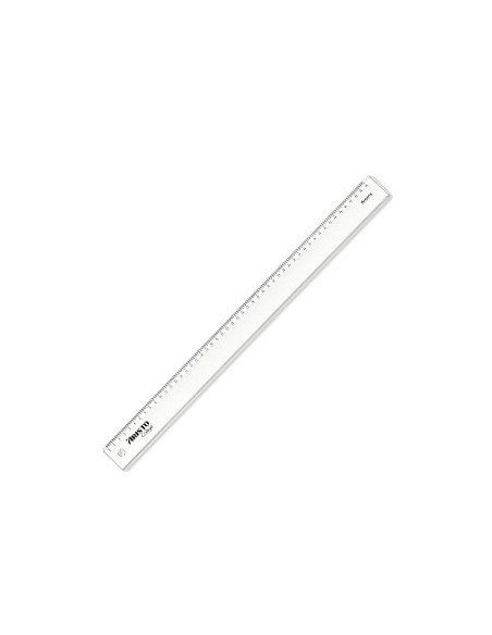 Régua Plástico Cristal 50cm Aristo Geocollege AR23050