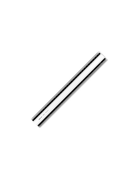 Régua Alumínio 30cm Aristo AR15031 c/Base Borracha