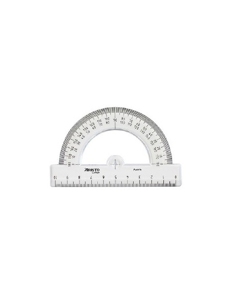 Transferidor Cristal Aristo Geocollege AR23301 180Graus 10cm