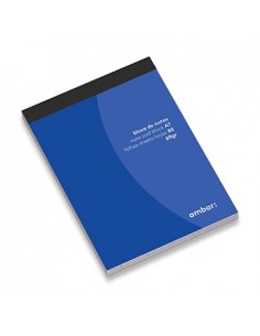 Bloco Notas A7 Pautado Ambar 80Fls