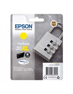 Tinteiro WorkForce Pro WF4700/4720 Nº35XL Alta Cap Amarelo