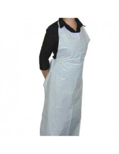 Avental Polietileno Branco 70x110cm 100un