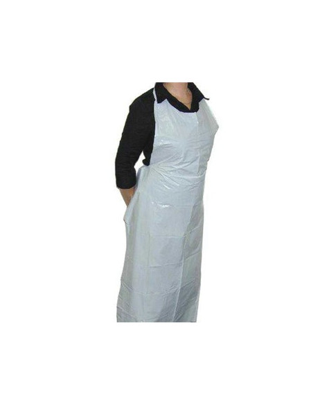 Avental Polietileno Branco 70x110cm 100un