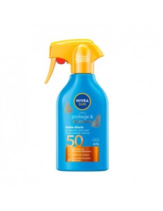 Protetor Solar SPF50 Nivea Sun Protege&Bronzeia Spray 270ml