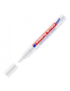 Marcador Permanente Edding 8750 Branco 1un
