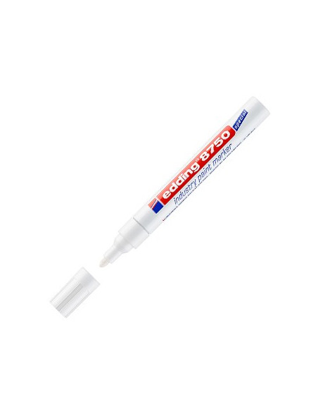 Marcador Permanente Edding 8750 Branco 1un