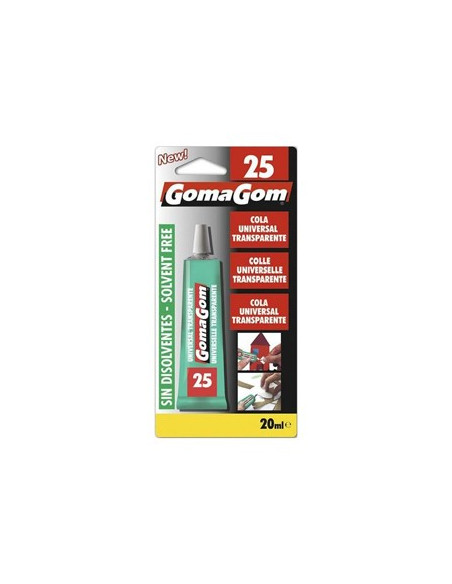Cola Universal 20ml s/Solventes Transparente Blister 1un