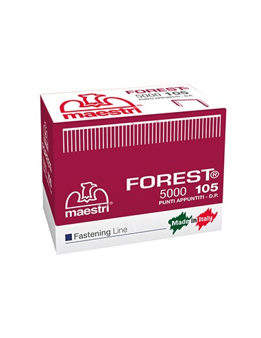 Agrafo 105 Forest (5mm) para Rocamatica 114 Cx. 5000un