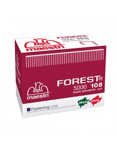 Agrafo 108 Forest (8mm) para Rocamatica 114 Cx. 5000un