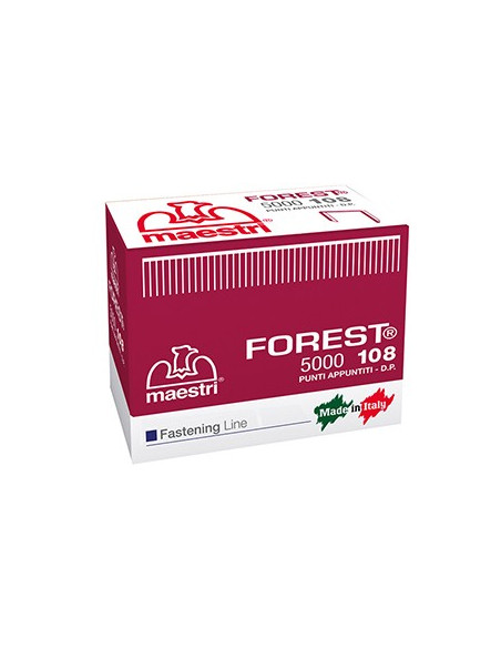 Agrafo 108 Forest (8mm) para Rocamatica 114 Cx. 5000un