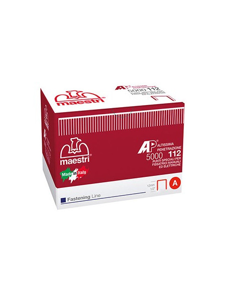 Agrafo 112 Forest (12mm) para Rocamatica 114 Cx. 5000un