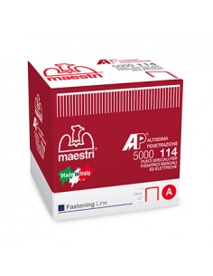 Agrafo 114 Forest (14mm) para Rocamatica 114 Cx. 5000un