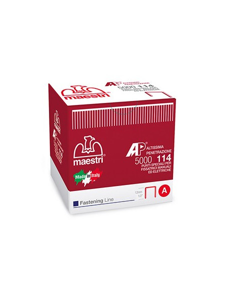Agrafo 114 Forest (14mm) para Rocamatica 114 Cx. 5000un