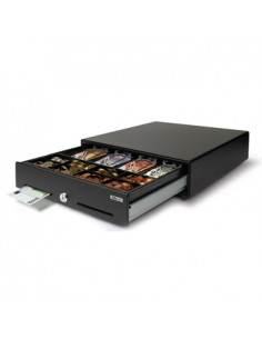 Gaveta POS Metalica 2 Ranhuras Frontais 4N/8M RJ11 - D1