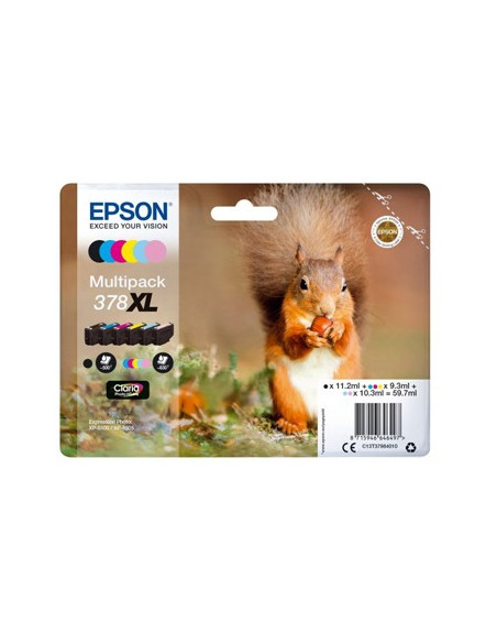 Tinteiro Expression Photo XP8000 Nº378XL Multi-Pack 6 Cores