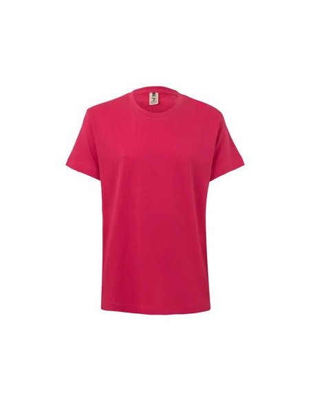 T-Shirt Criança Algodão 155g Rosa Forte Tamanho 12/14