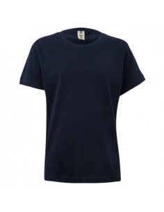 T-Shirt Criança Algodão 155g Azul Navy Tamanho 1/2