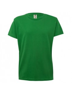 T-Shirt Criança Algodão 155g Verde Kelly Tamanho 1/2