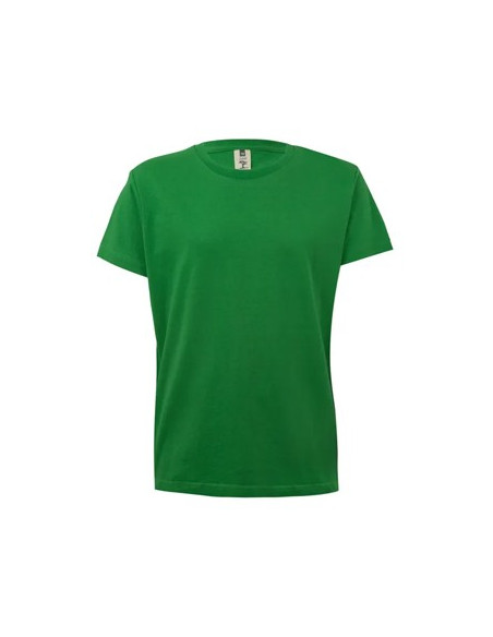 T-Shirt Criança Algodão 155g Verde Kelly Tamanho 9/11