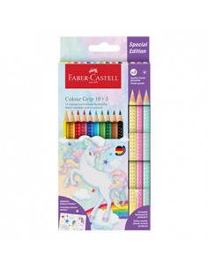 Lapis Cor 18cm Faber Castell Grip Special Edition 10+3un