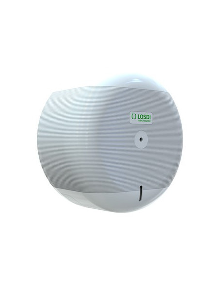 Dispensador de Papel Higienico Ext Central 110mm Branco