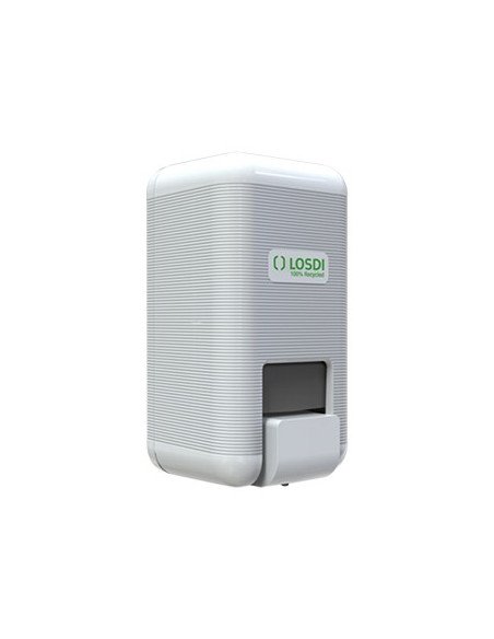 Saboneteira Plástico 100% Reciclado Eco Luxe Losdi 1L Branco