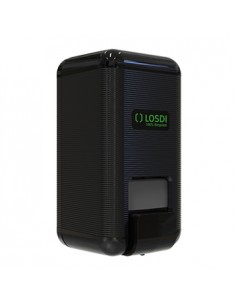 Saboneteira Plástico 100% Reciclado Eco Luxe Losdi 1L Preto