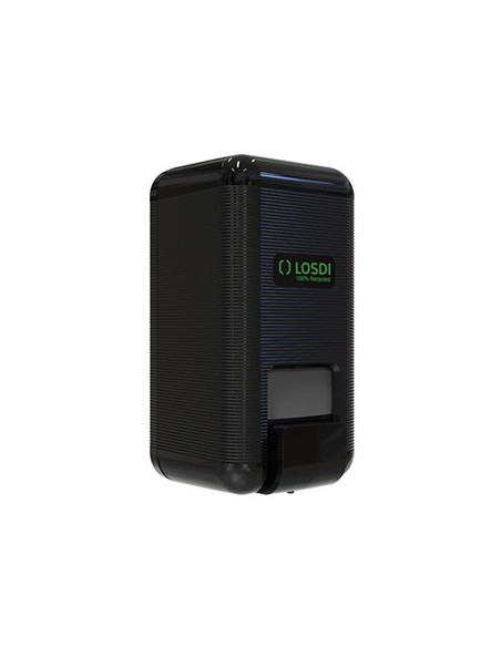 Saboneteira Plástico 100% Reciclado Eco Luxe Losdi 1L Preto