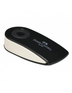 Borracha Branca Faber Castell Mini Sleeve Capa Preto