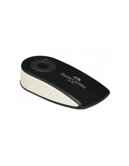 Borracha Branca Faber Castell Mini Sleeve Capa Preto