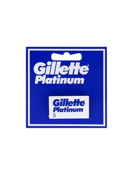 Lâminas Gillette Platinum Recarga 5un