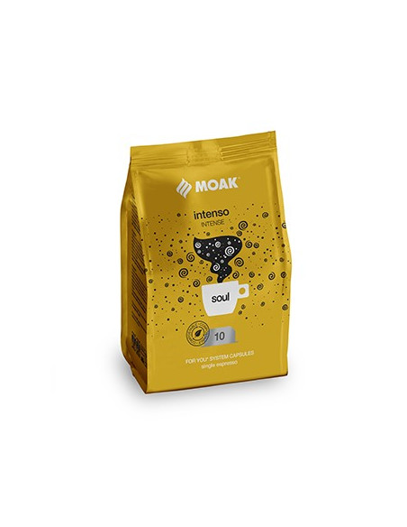Café Cápsulas ForYou MOAK Intenso Soul 100un