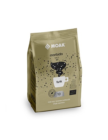 Café Cápsulas ForYou MOAK Macio Funk 100un