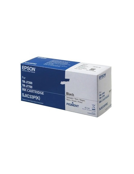 Tinteiro Epson SJIC33P Preto C33S020700