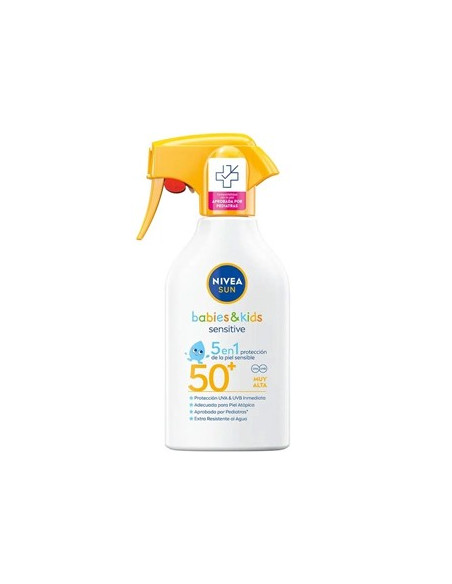 Protetor Solar SPF50+ Nivea Sun Babies & Kids 5in1 270ml