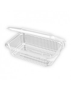 Embalagem Alimentar 750ml  PET c/ Tampa 50un