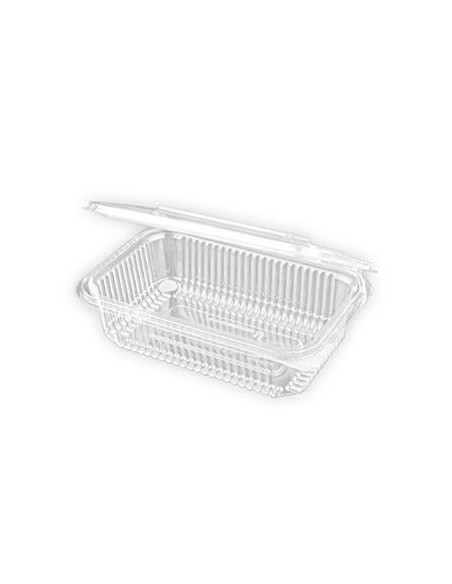 Embalagem Alimentar 750ml  PET c/ Tampa 50un