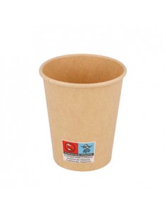 Copos Cartão 240ml Kraft Bebidas Quentes 50un