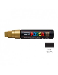 Marcador Uniball Posca PC-17K 15,0mm Ouro 1un