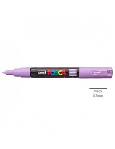 Marcador Uniball Posca PC-1M 0,7mm Lavanda 1un