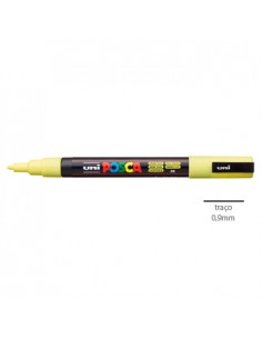 Marcador Uniball Posca PC-3M 0,9mm Amarelo Sunshine 1un