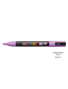 Marcador Uniball Posca PC-3M 0,9mm Lavanda 1un