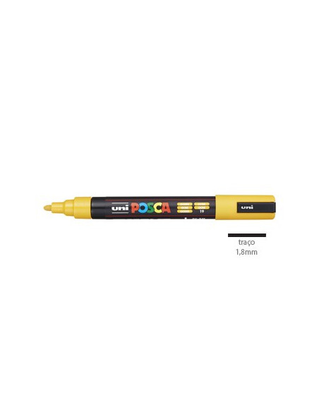 Marcador Uniball Posca PC-5M 1,8mm Ocre 1un