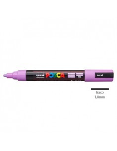 Marcador Uniball Posca PC-5M 1,8mm Lavanda 1un